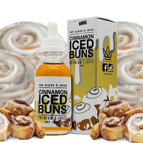 Cinnamon Iced Buns - Top Class E Juice fluidvapes Cinnamon Iced Buns - Top Class E Juice fluidvapes
