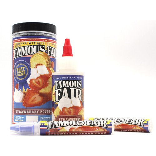 Strawberry Pound Cake - Famous Fair
