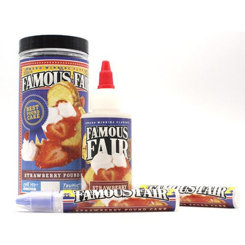 Strawberry Pound Cake - Famous Fair