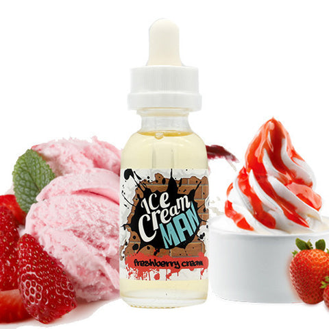 Fresh Berry Cream - Ice Cream Man E Juice