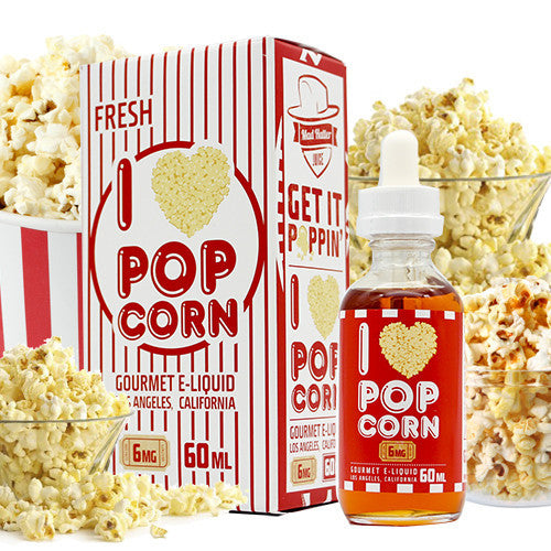 I Love Popcorn E Juice - Mad Hatter E-liquid