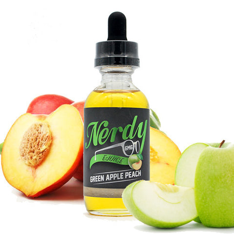 Green Apple Peach - Nerdy E Juice