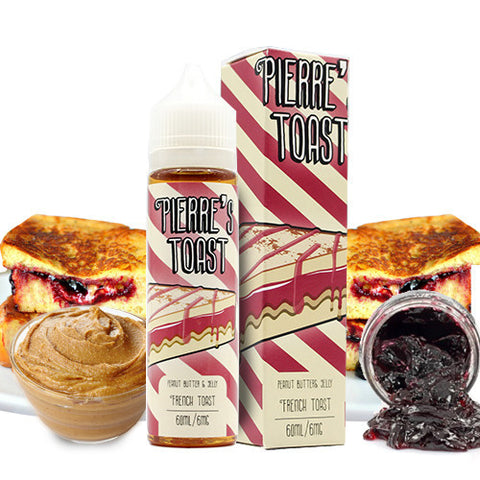 Peanut Butter & Jelly - Pierre's Toast