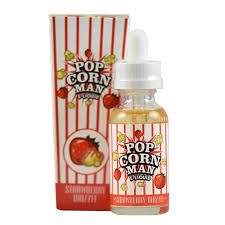 Strawberry Drizzle - Popcorn Man E Liquid