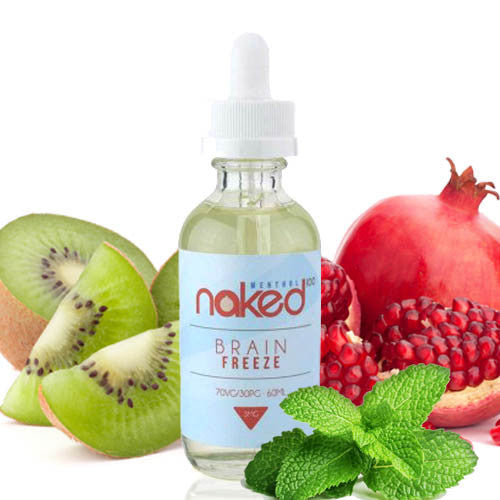 Brain Freeze E Juice - Naked 100 Menthol