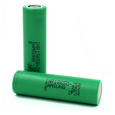 Samsung (INR18650-25R 18650 2500MAH GREEN 2-PACK)